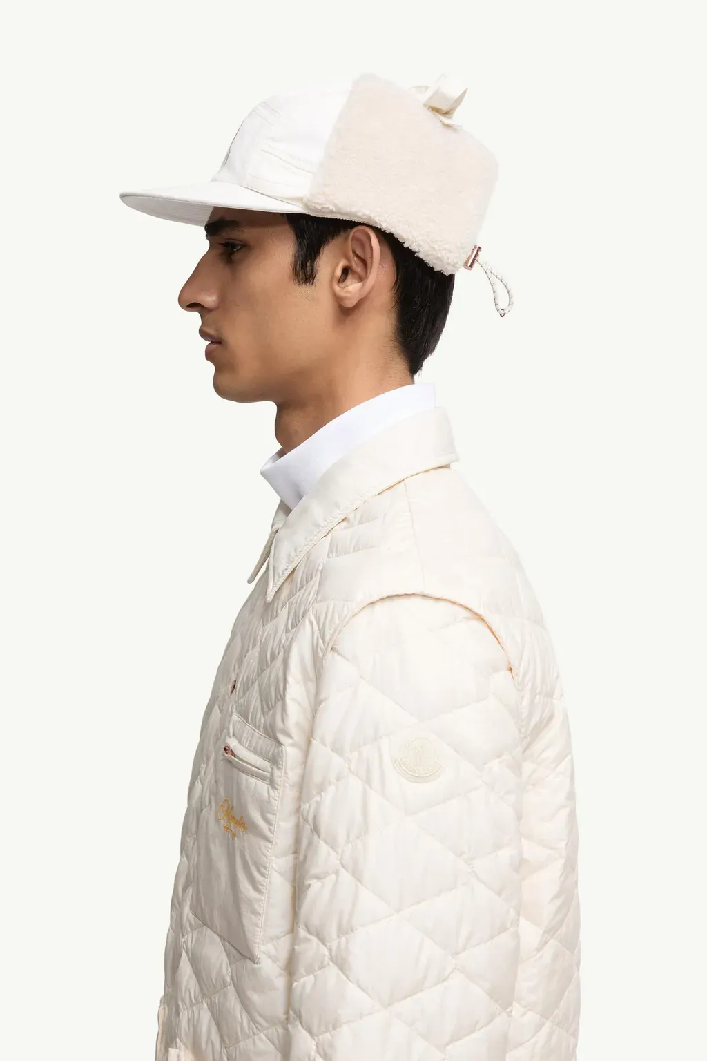 Kastos Diamond-Quilted Down Shirt Jacket