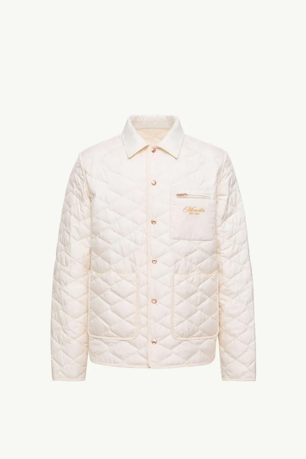 Kastos Diamond-Quilted Down Shirt Jacket