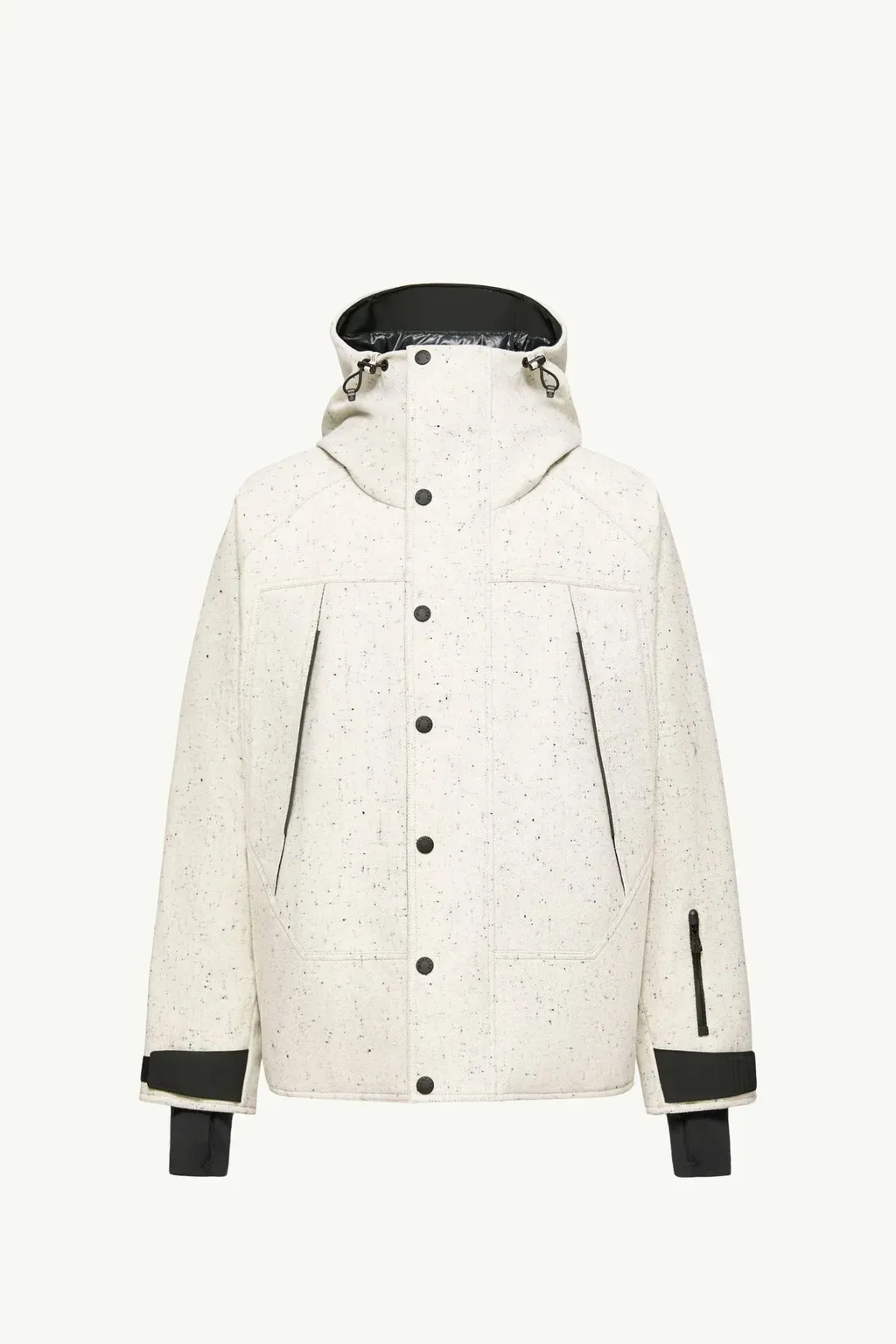 Marnaz Technical Wool Hooded Insulated Ski Jacket