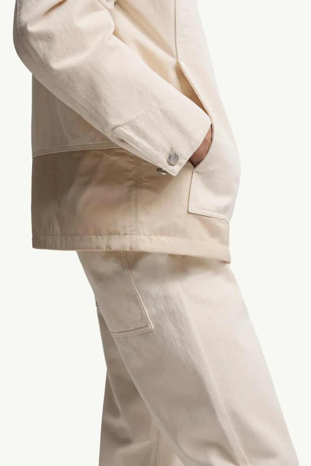 Ormoy Denim Down Shirt Jacket