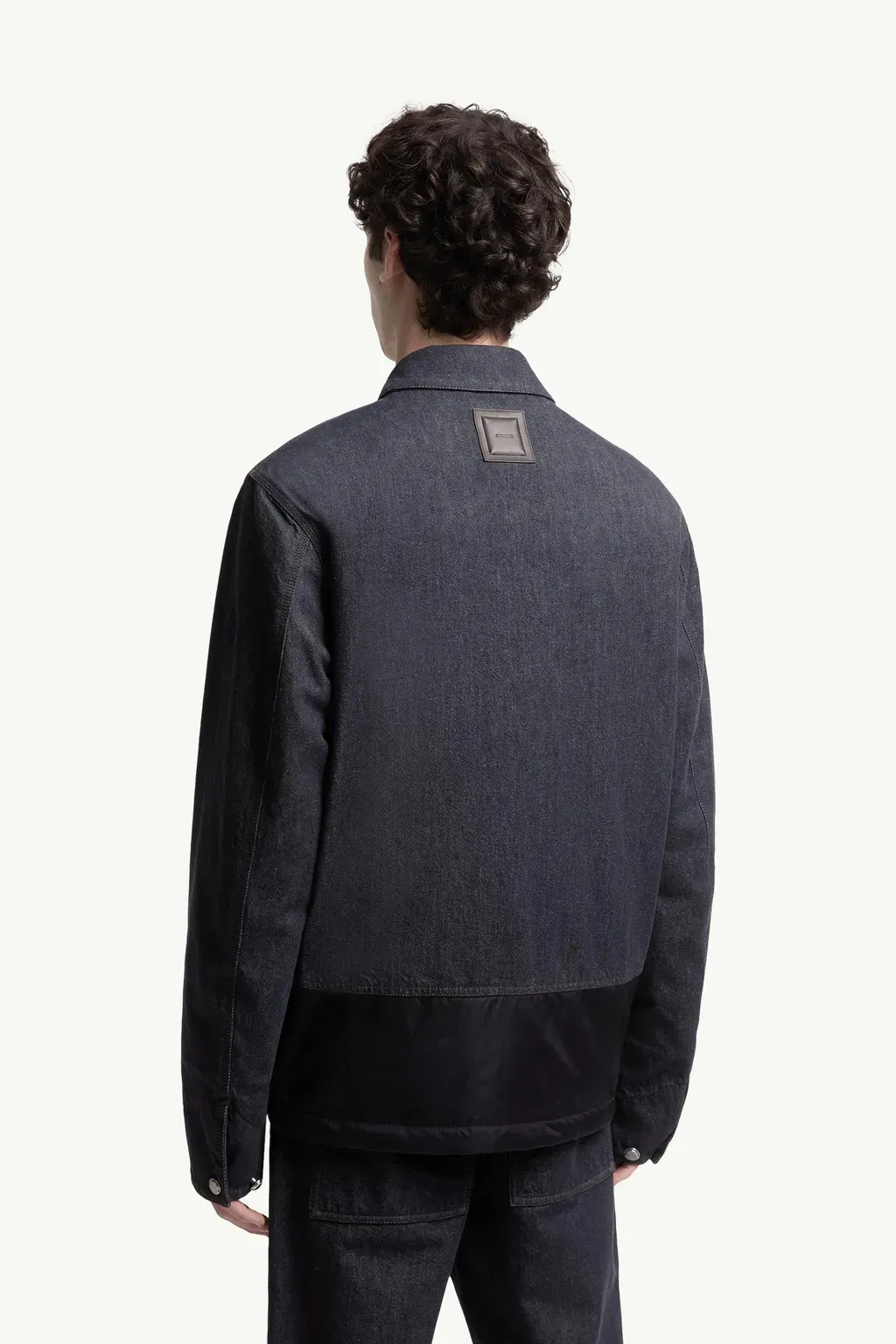 Ormoy Denim Down Shirt Jacket