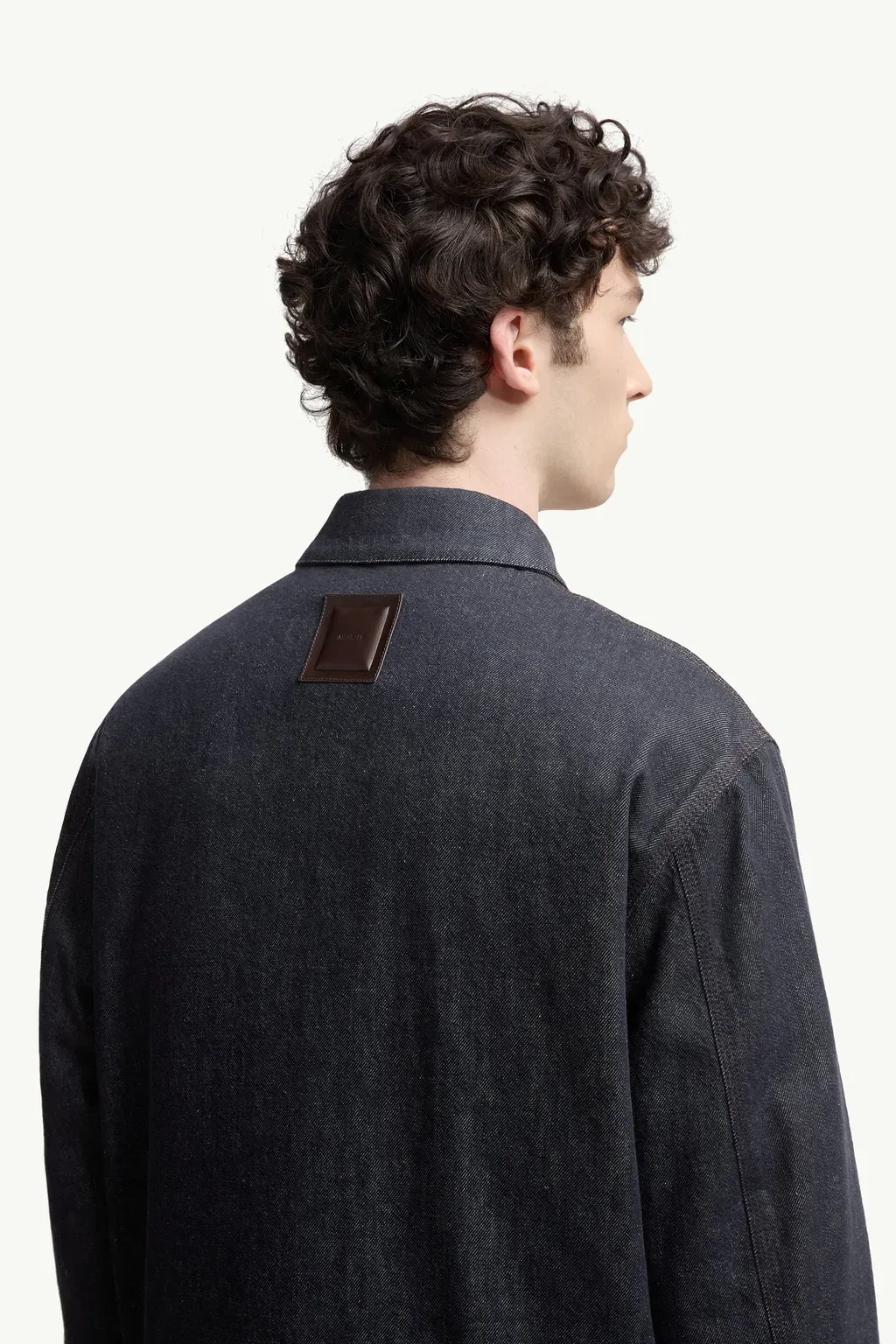 Ormoy Denim Down Shirt Jacket