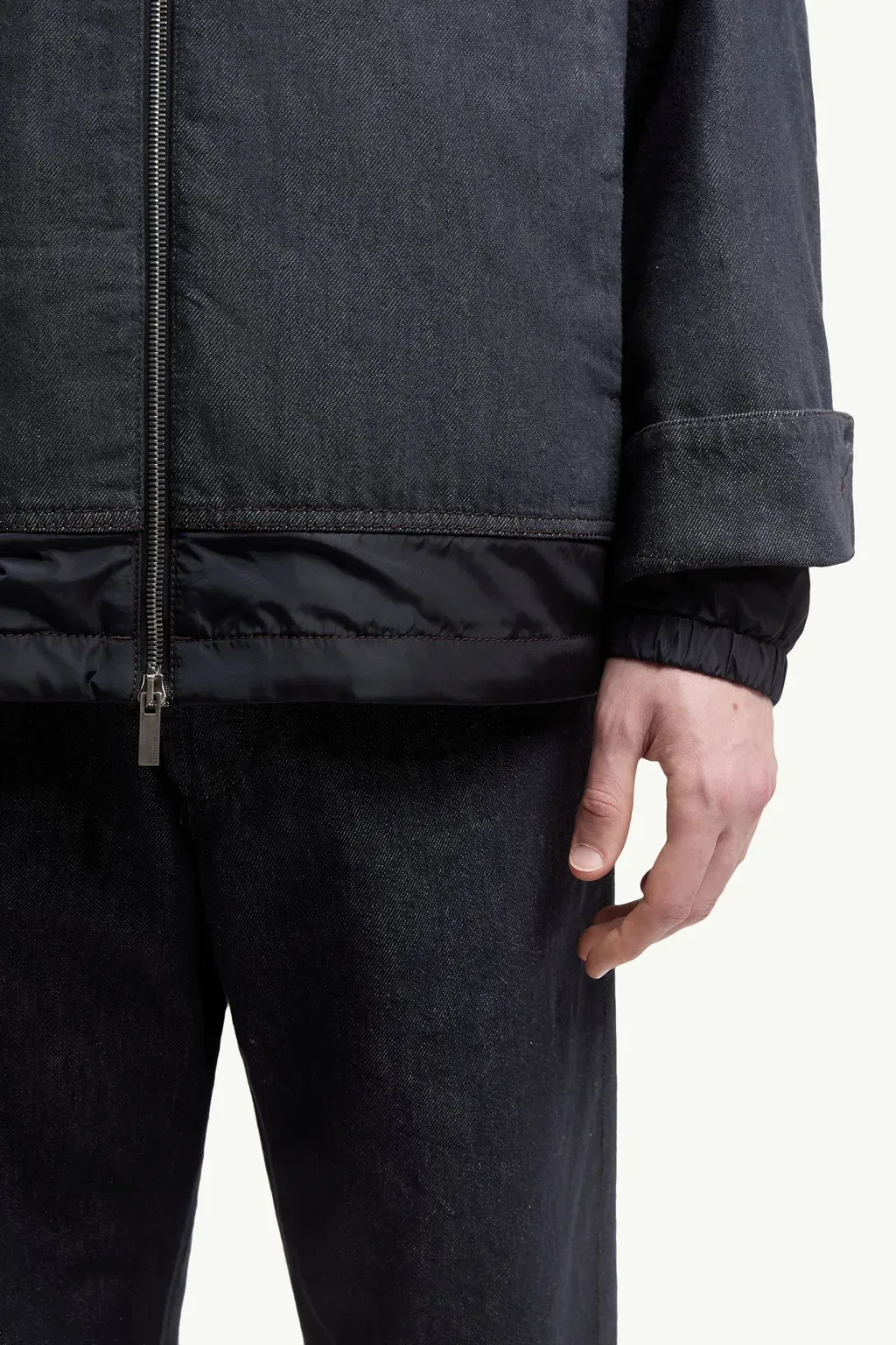 Ormoy Denim Down Shirt Jacket