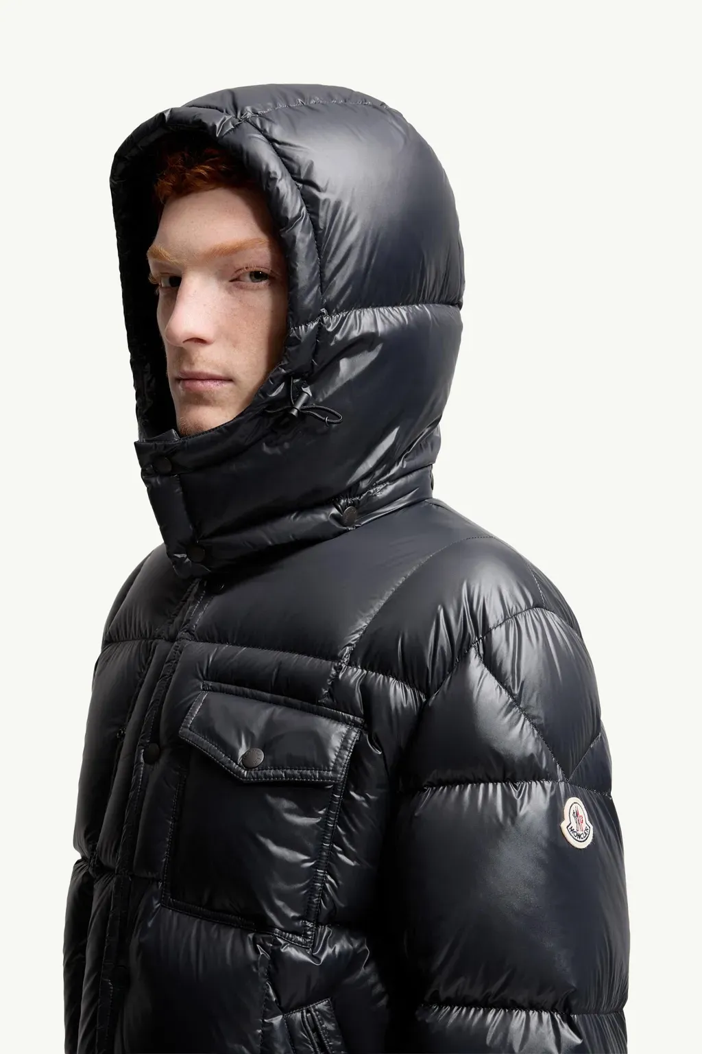 Serfanto Hooded Short Down Jacket