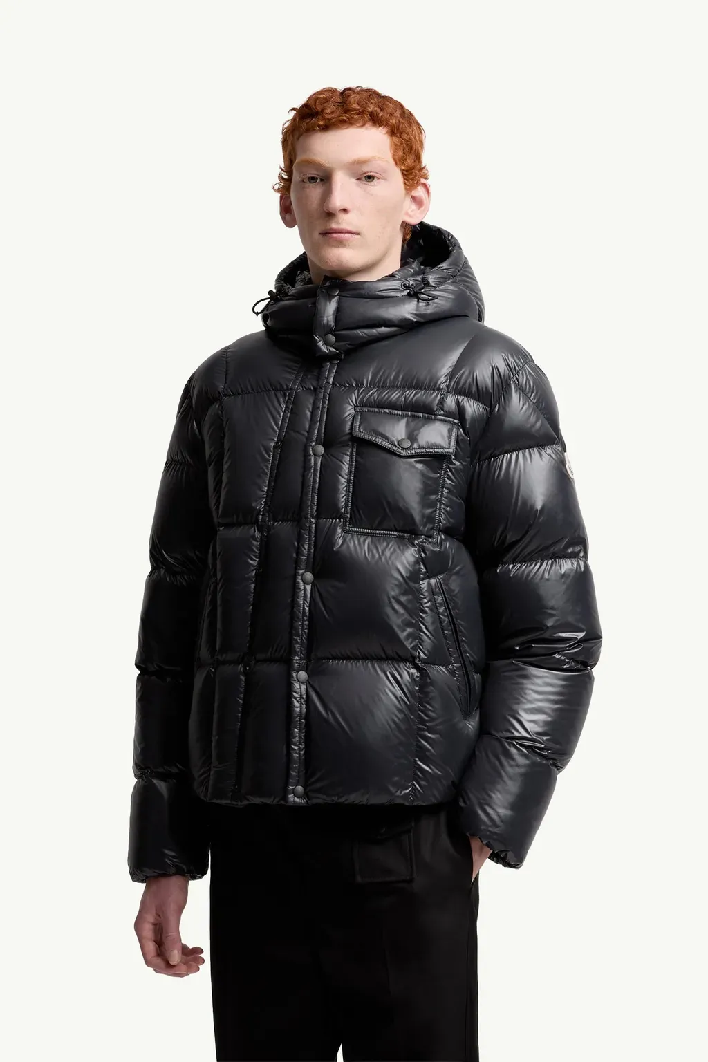 Serfanto Hooded Short Down Jacket