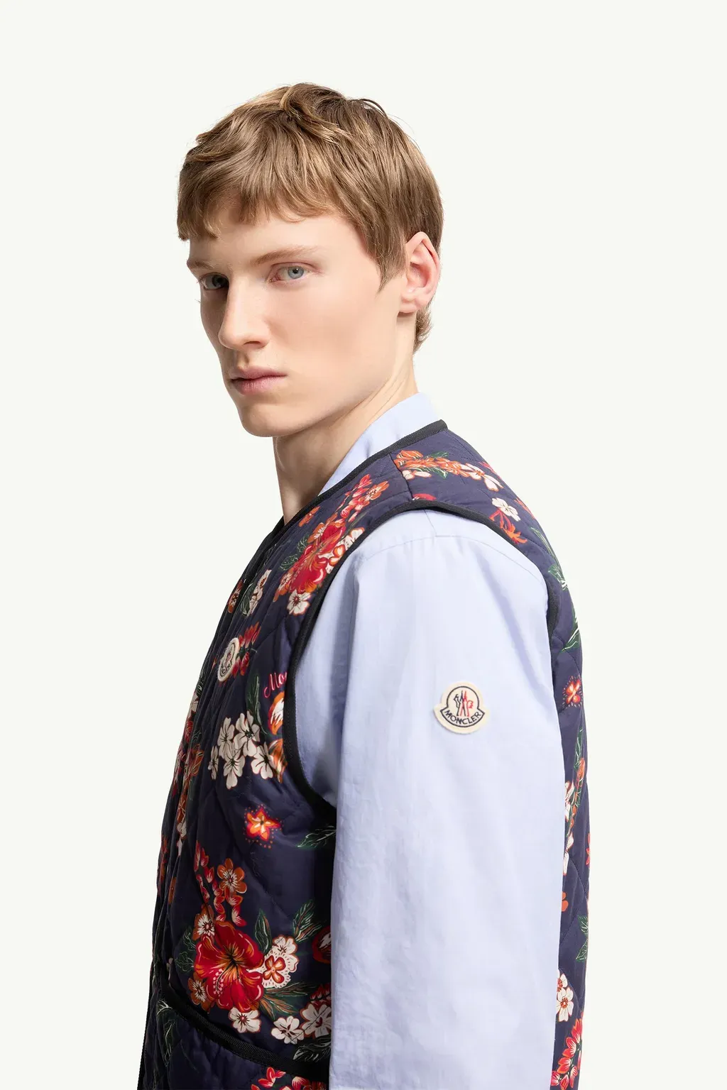 Franqui Reversible Floral Down Gilet