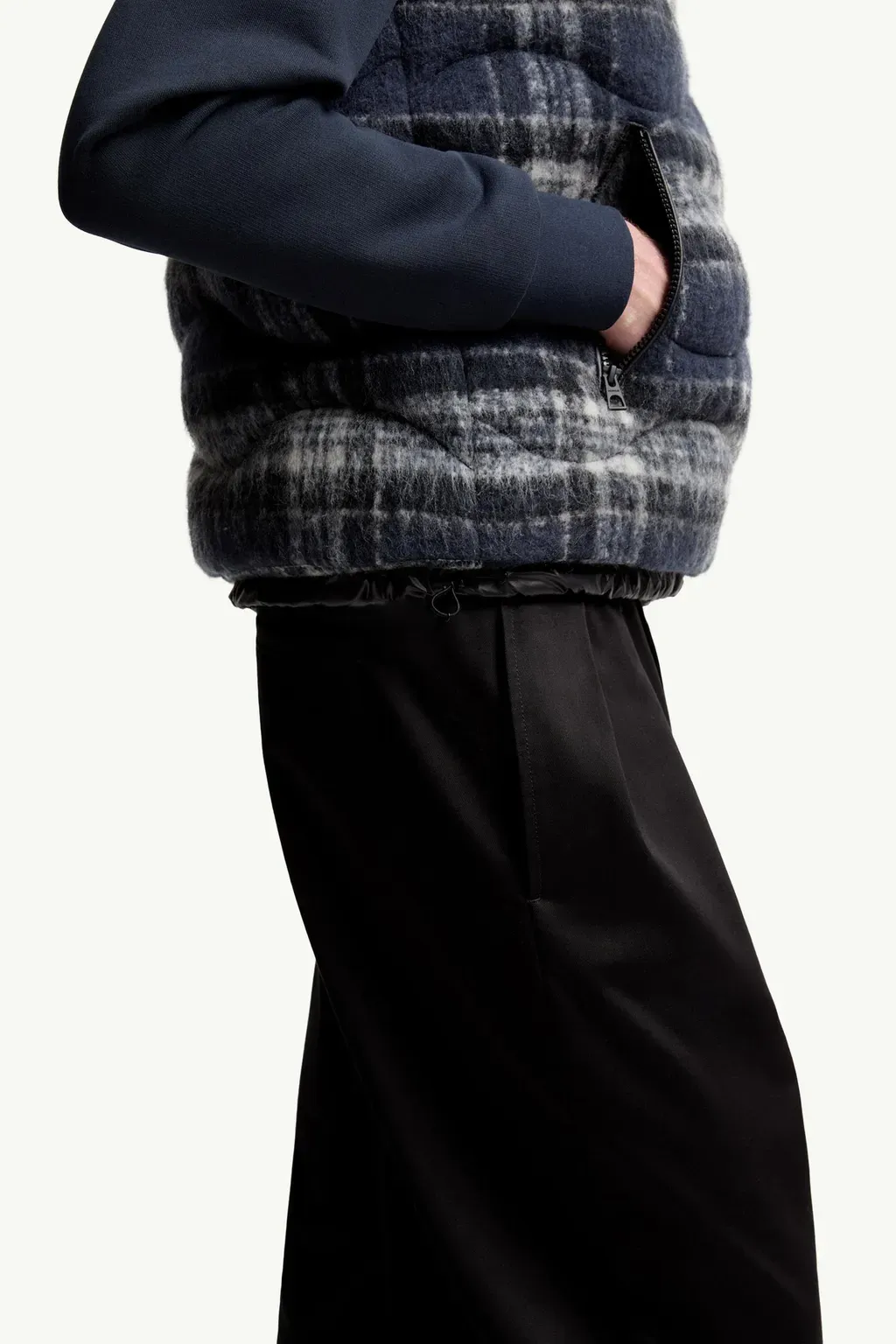 Sfakia Geometric-Quilted Wool Down Gilet
