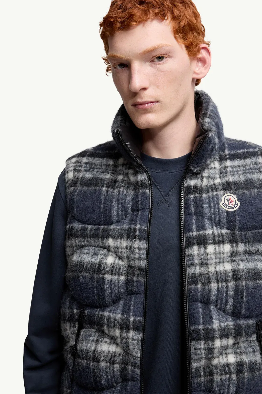 Sfakia Geometric-Quilted Wool Down Gilet