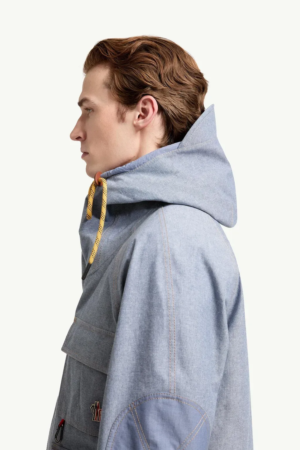 Ajaccio Chambray Hooded Field Jacket