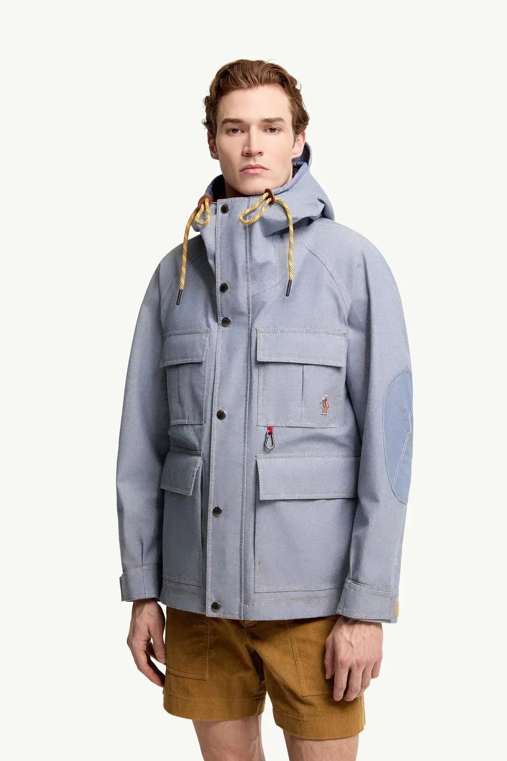 Ajaccio Chambray Hooded Field Jacket