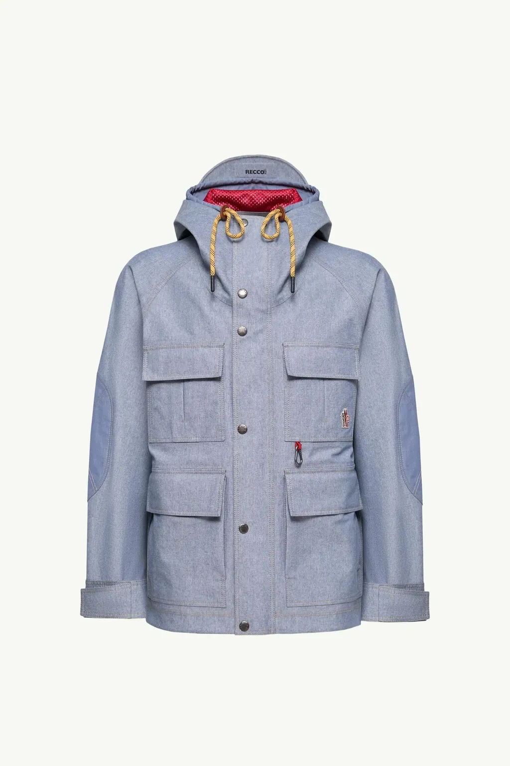 Ajaccio Chambray Hooded Field Jacket