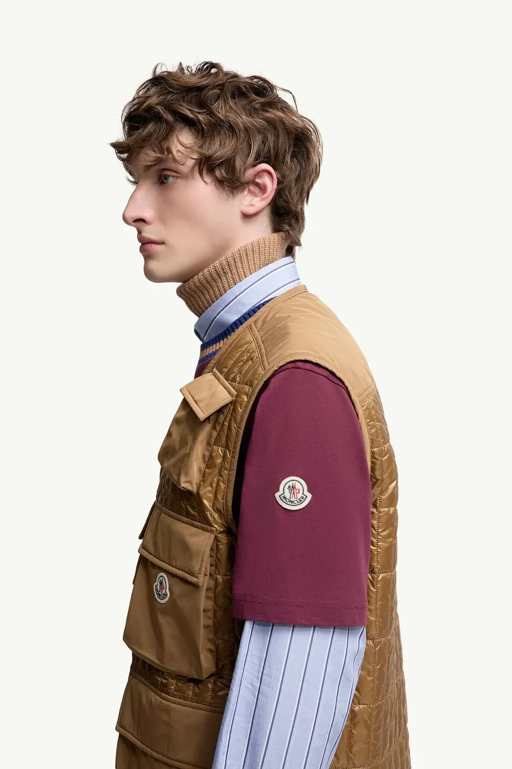 Ytise Vertical-Quilted Padded Gilet
