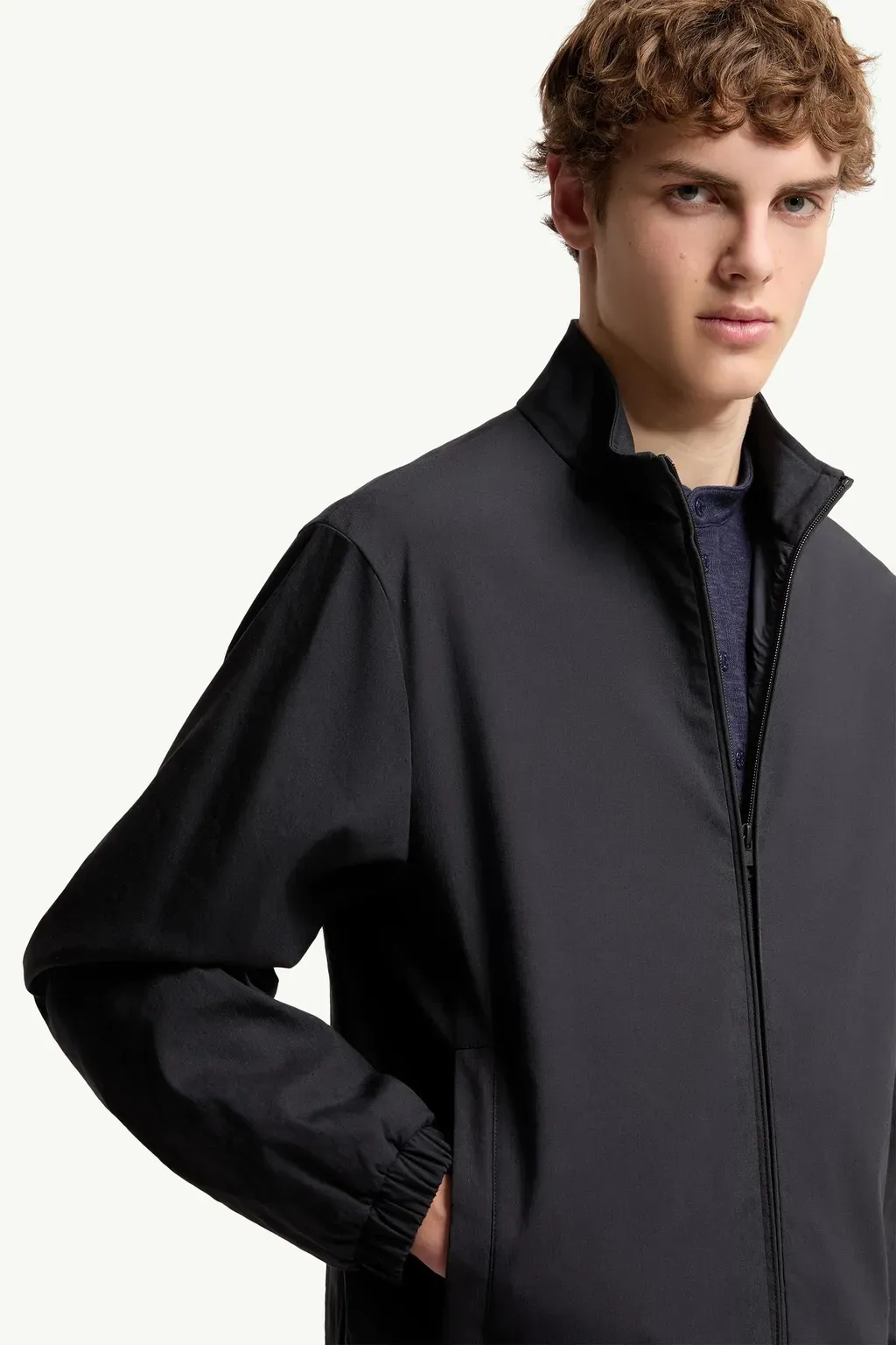 Bonavent Linen Blend Windbreaker