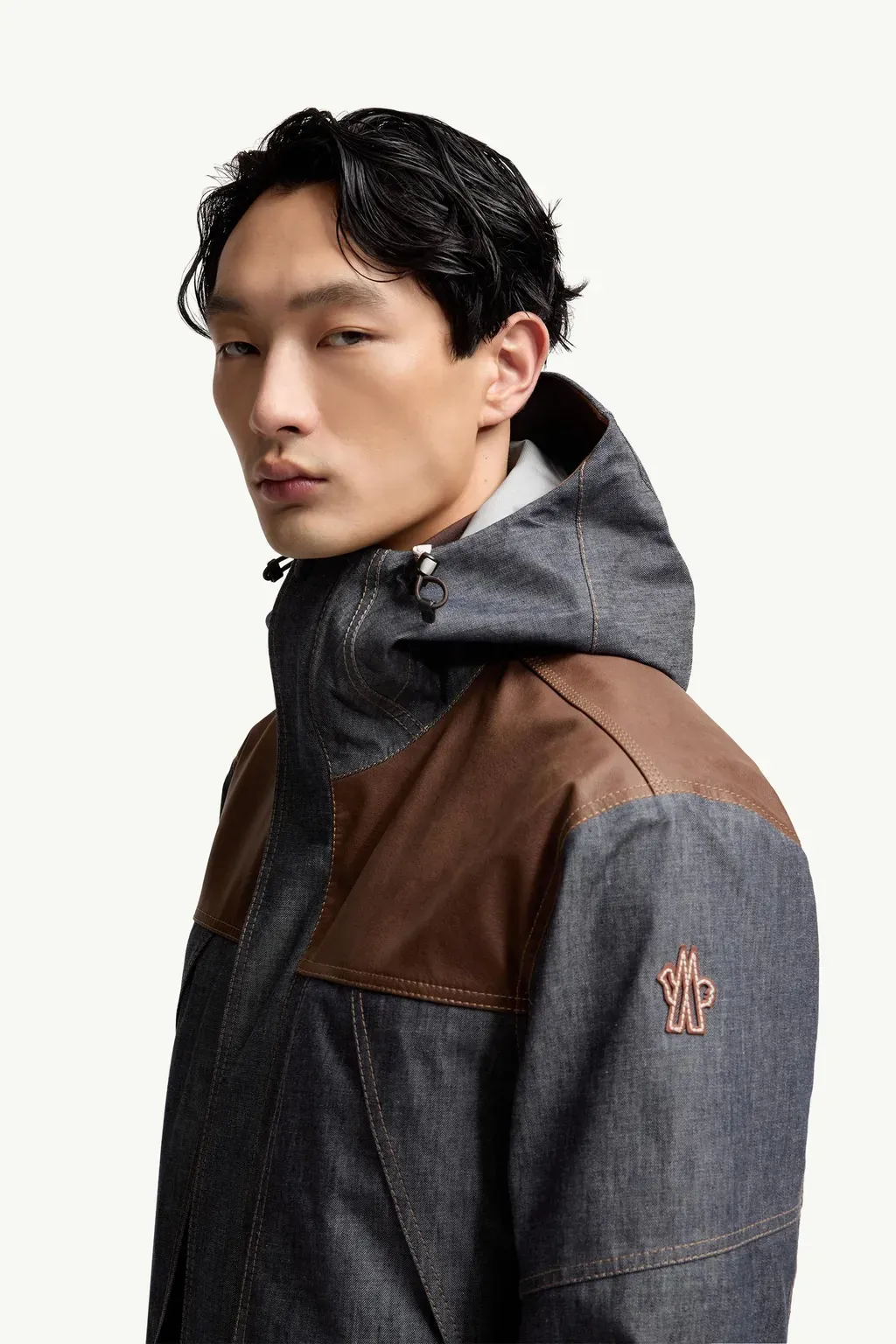Langtang Hooded Denim Ski Jacket