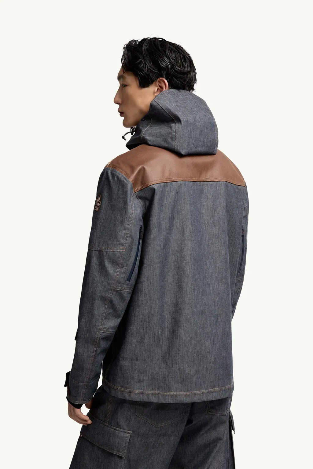Langtang Hooded Denim Ski Jacket