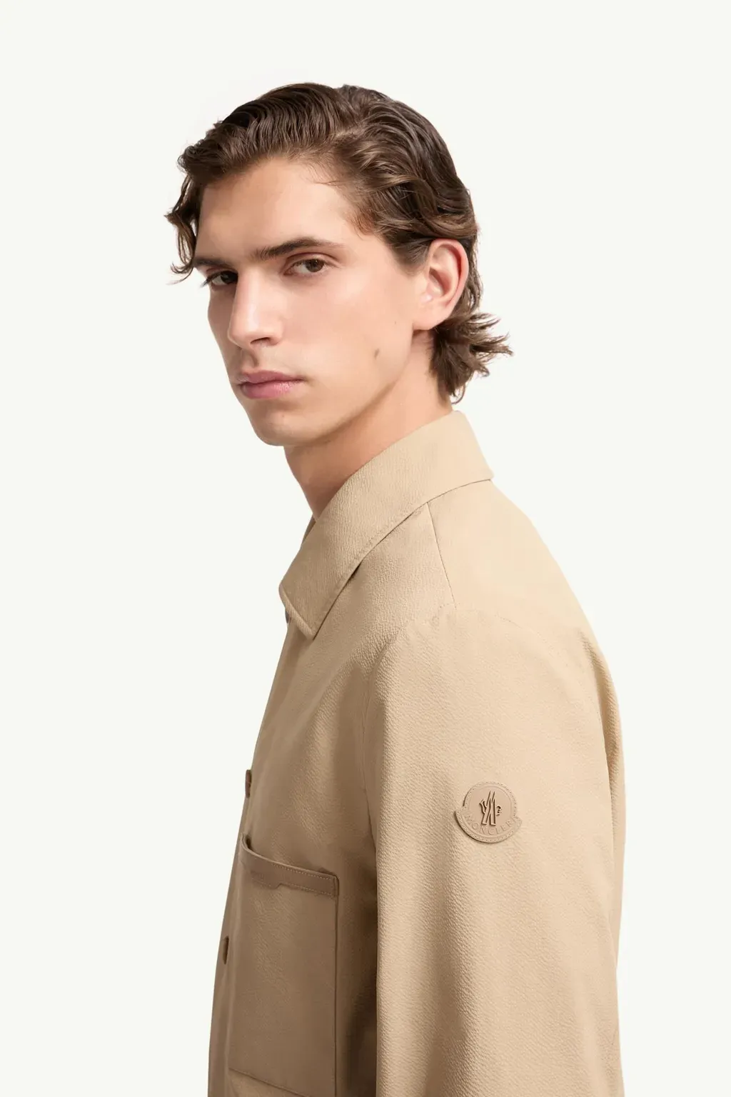 Nanav Seersucker Shirt Jacket