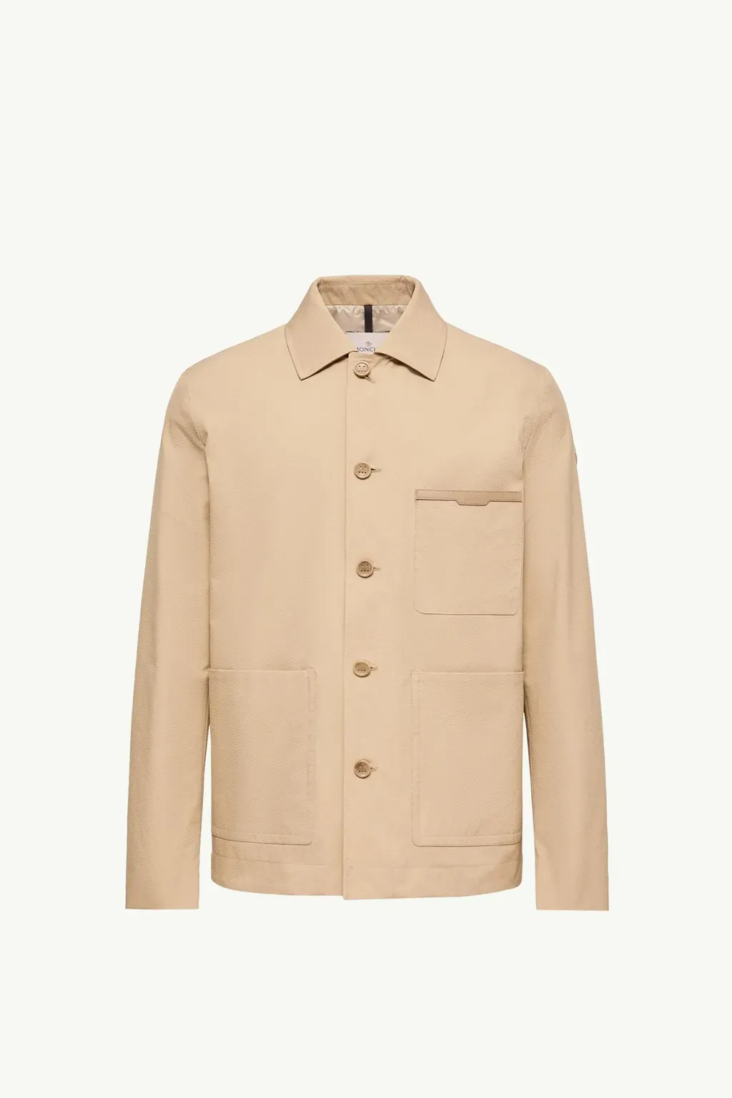 Nanav Seersucker Shirt Jacket