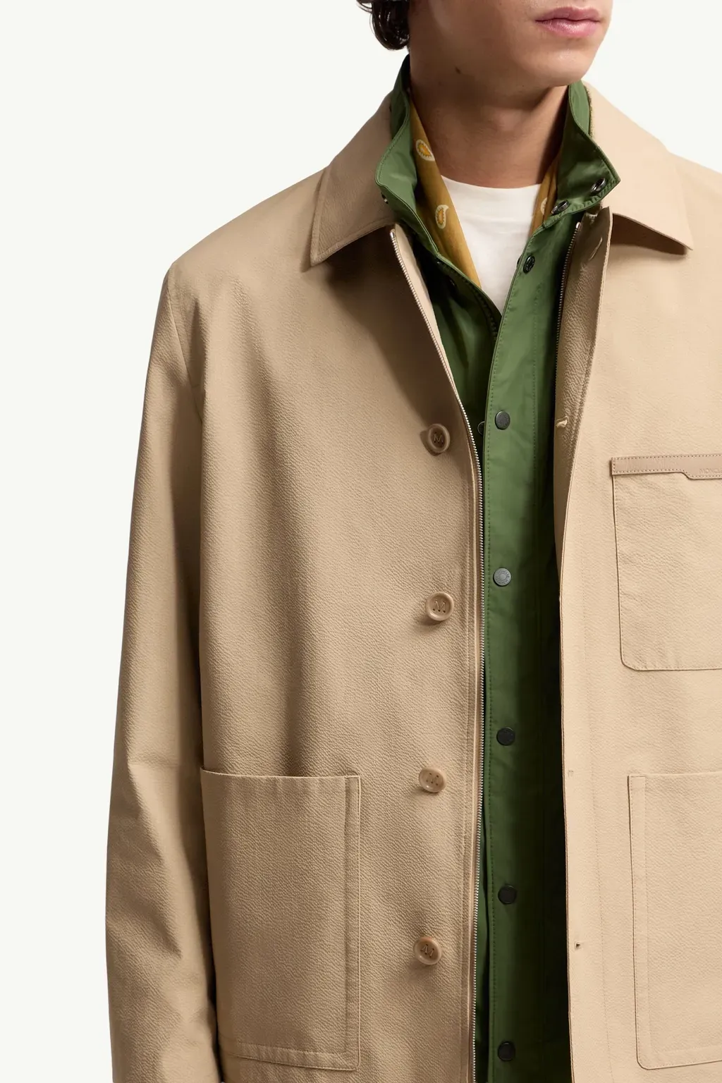 Nanav Seersucker Shirt Jacket