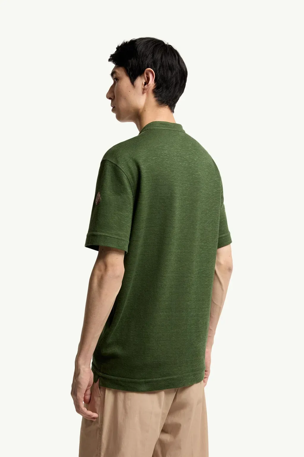 Cotton & Linen Blend Polo Shirt