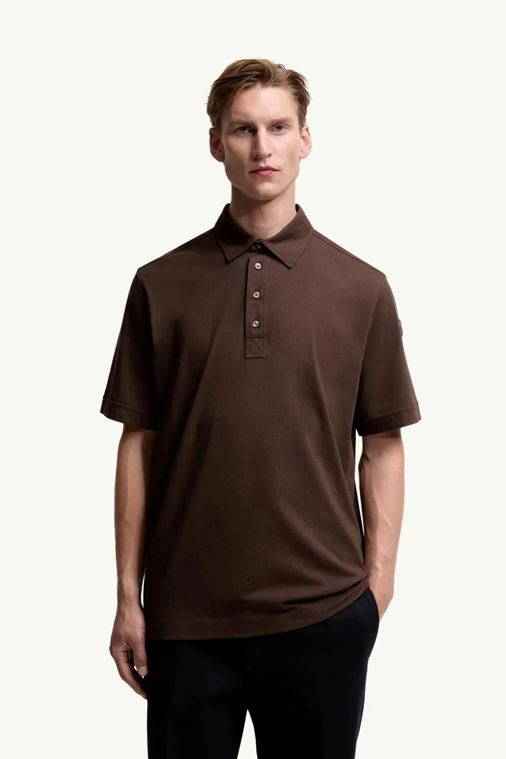 Cotton & Cashmere Polo Shirt