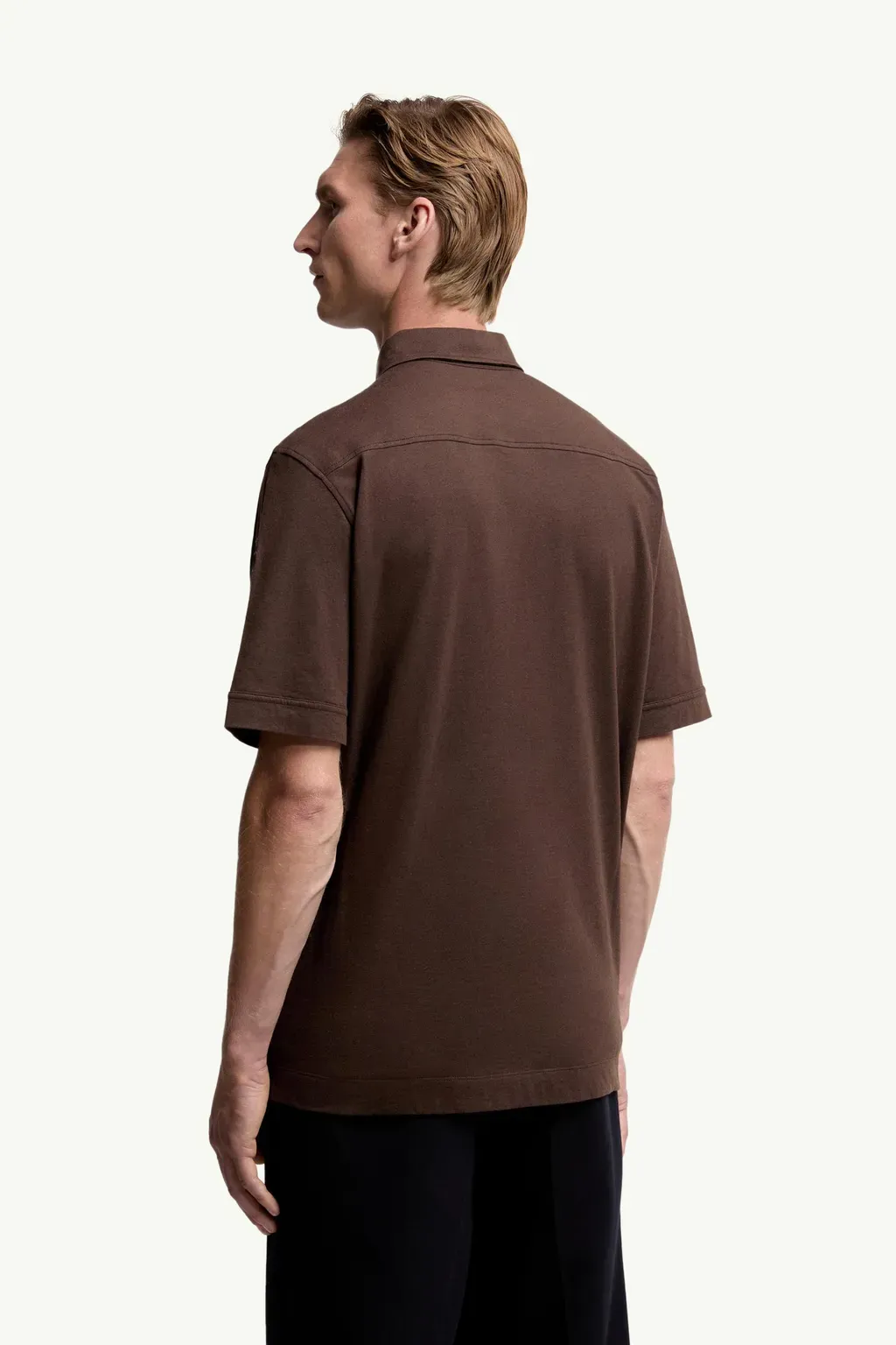 Cotton & Cashmere Polo Shirt