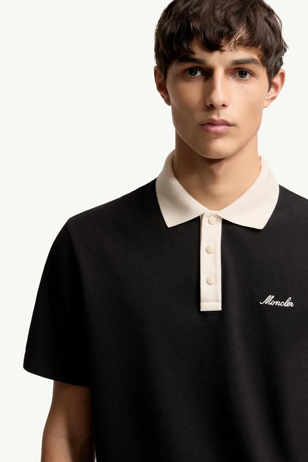 Embroidered Logo Cotton Piquet Polo Shirt