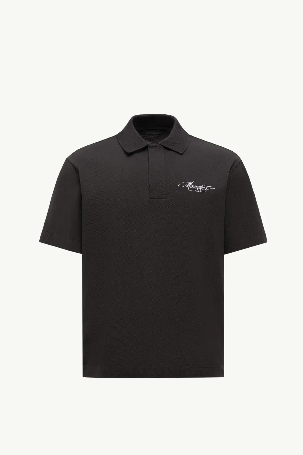 Embroidered Logo Cotton T-Shirt