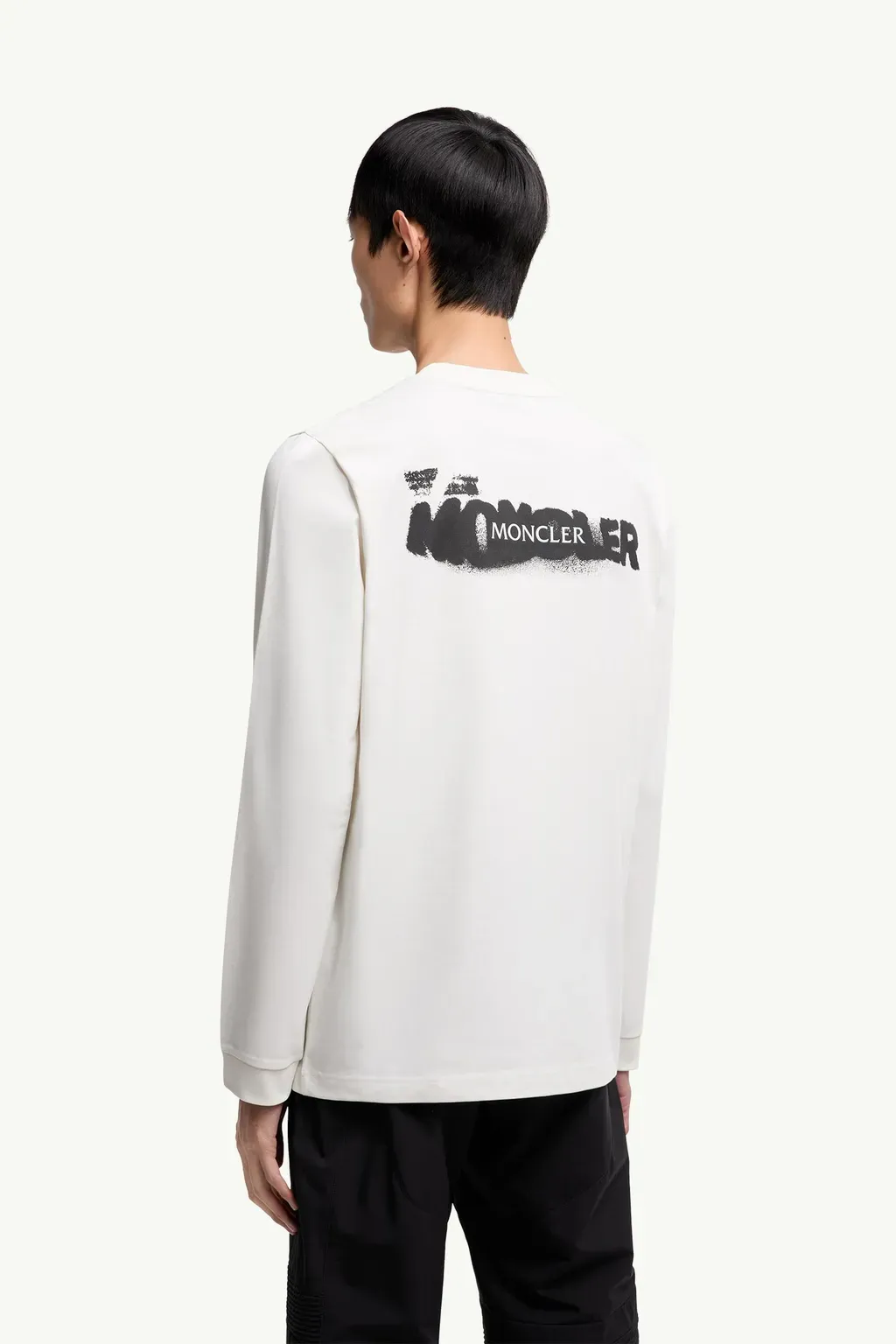 Graphic Logo Long Sleeve Cotton T-Shirt