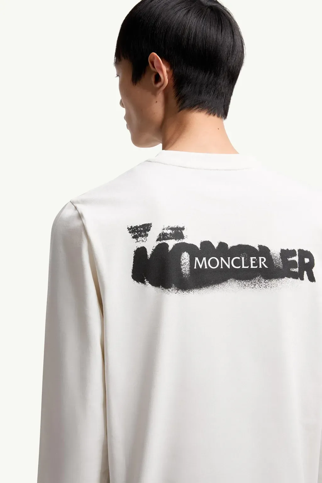 Graphic Logo Long Sleeve Cotton T-Shirt
