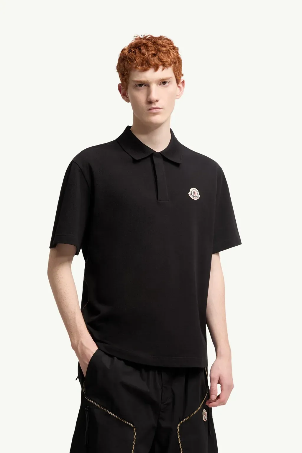 Logo Cotton Piquet Polo Shirt