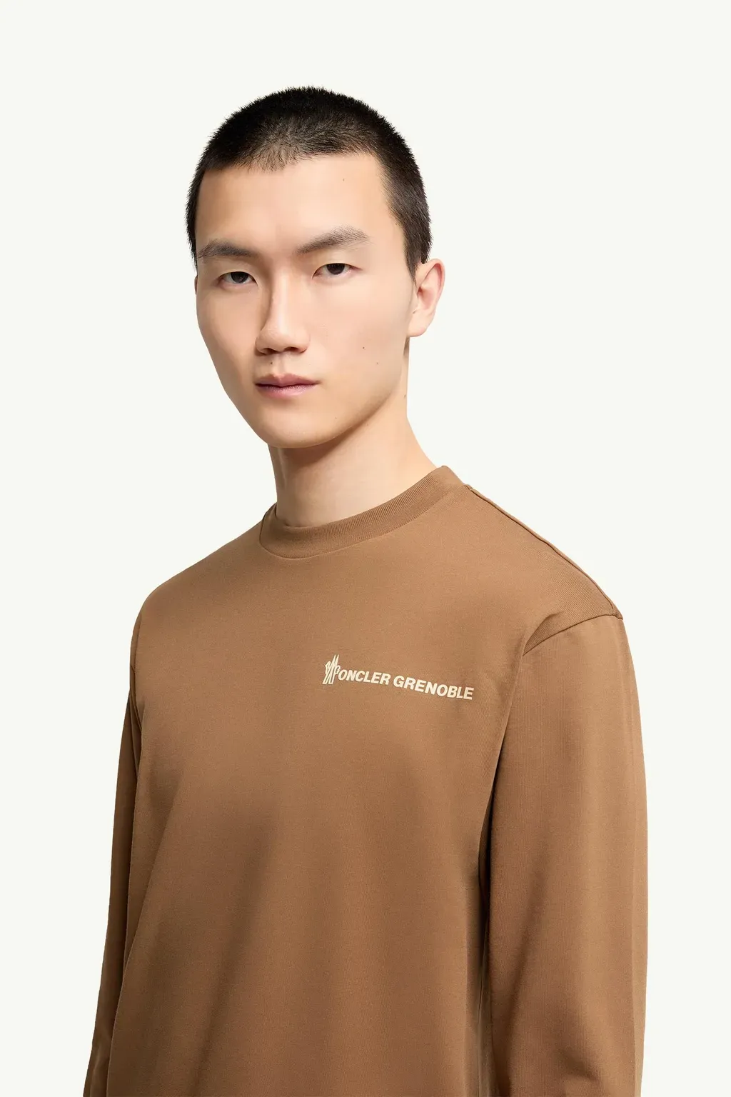 Logo Long Sleeve Cotton T-Shirt