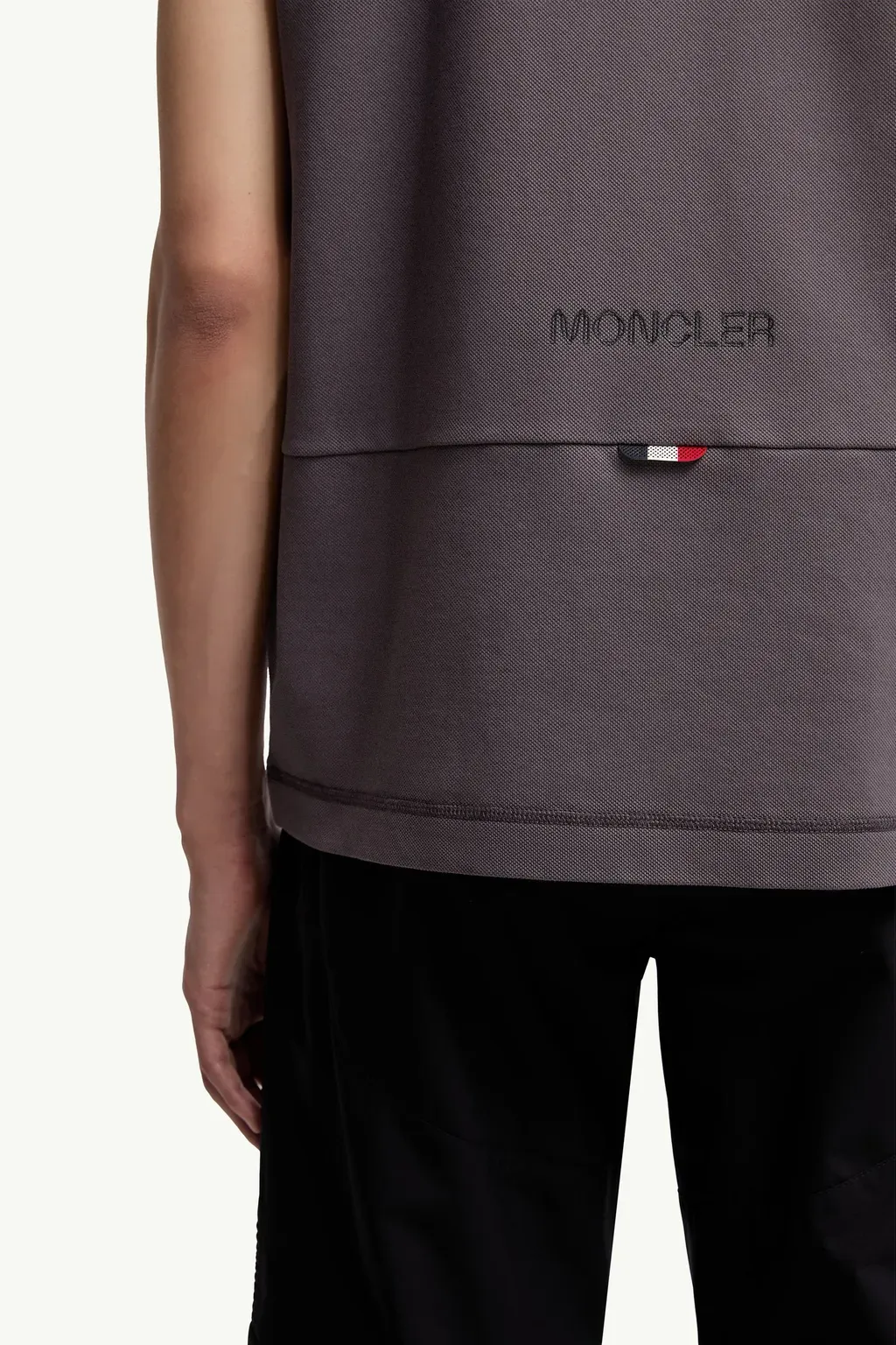 Logo Patch Cotton Piquet Polo Shirt
