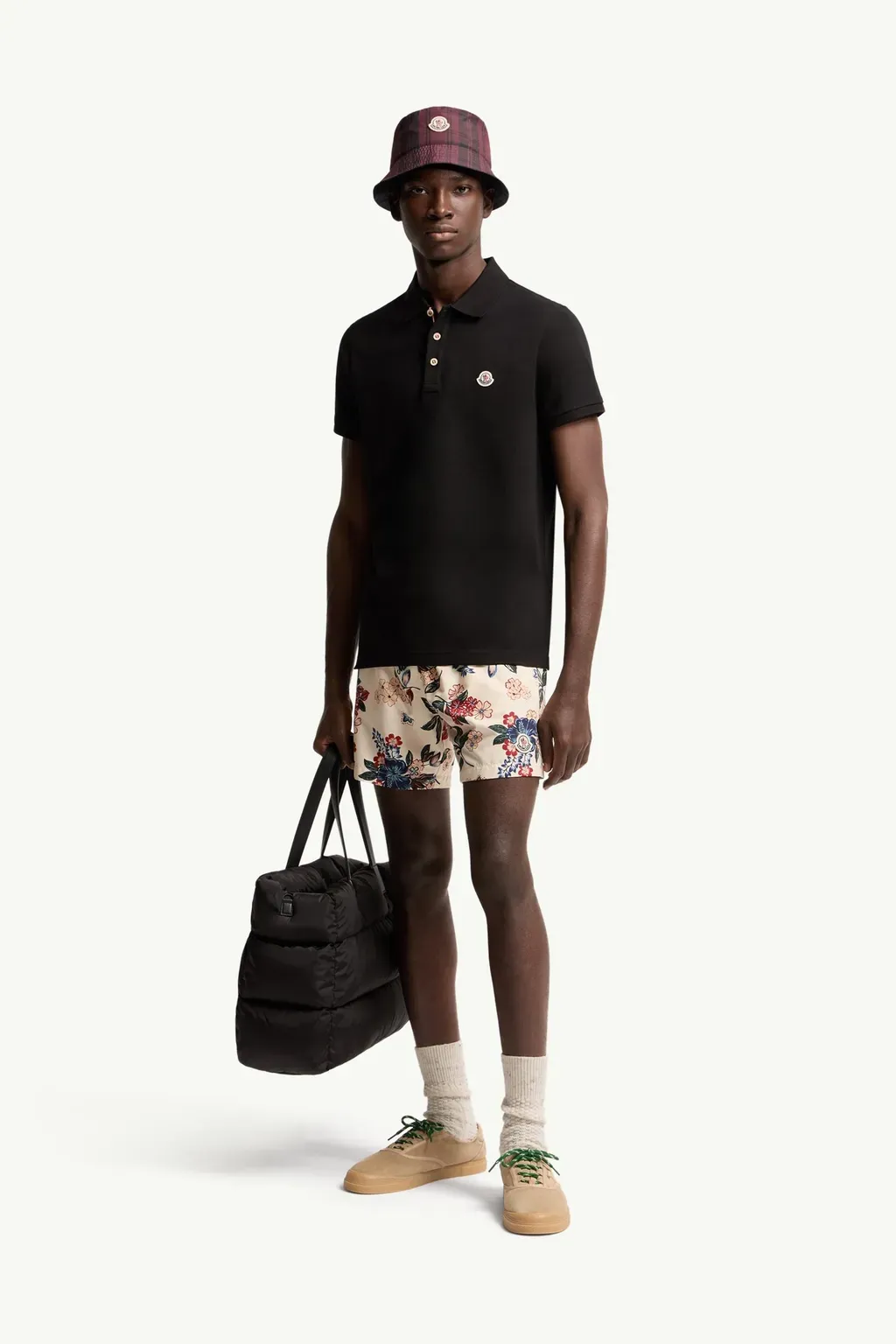 Logo Patch Cotton Polo Shirt