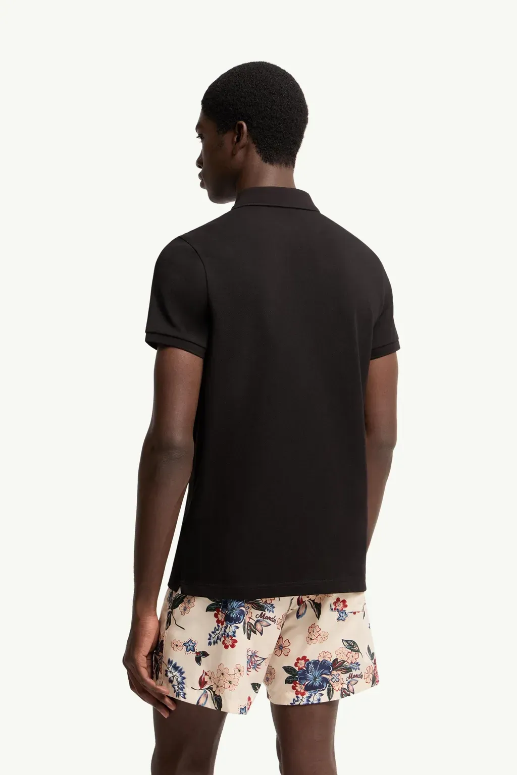 Logo Patch Cotton Polo Shirt