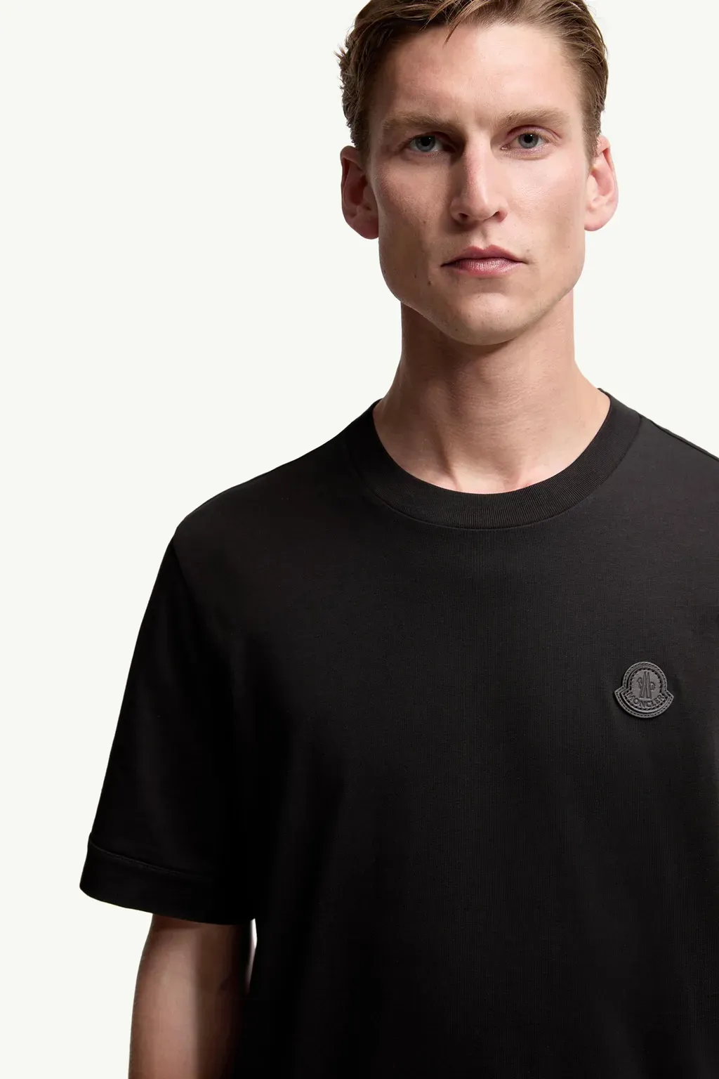 Logo Patch Cotton T-Shirt