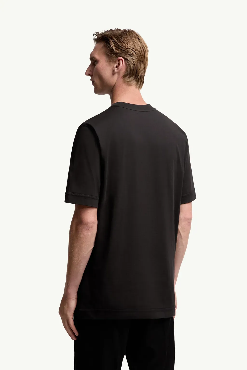 Logo Patch Cotton T-Shirt
