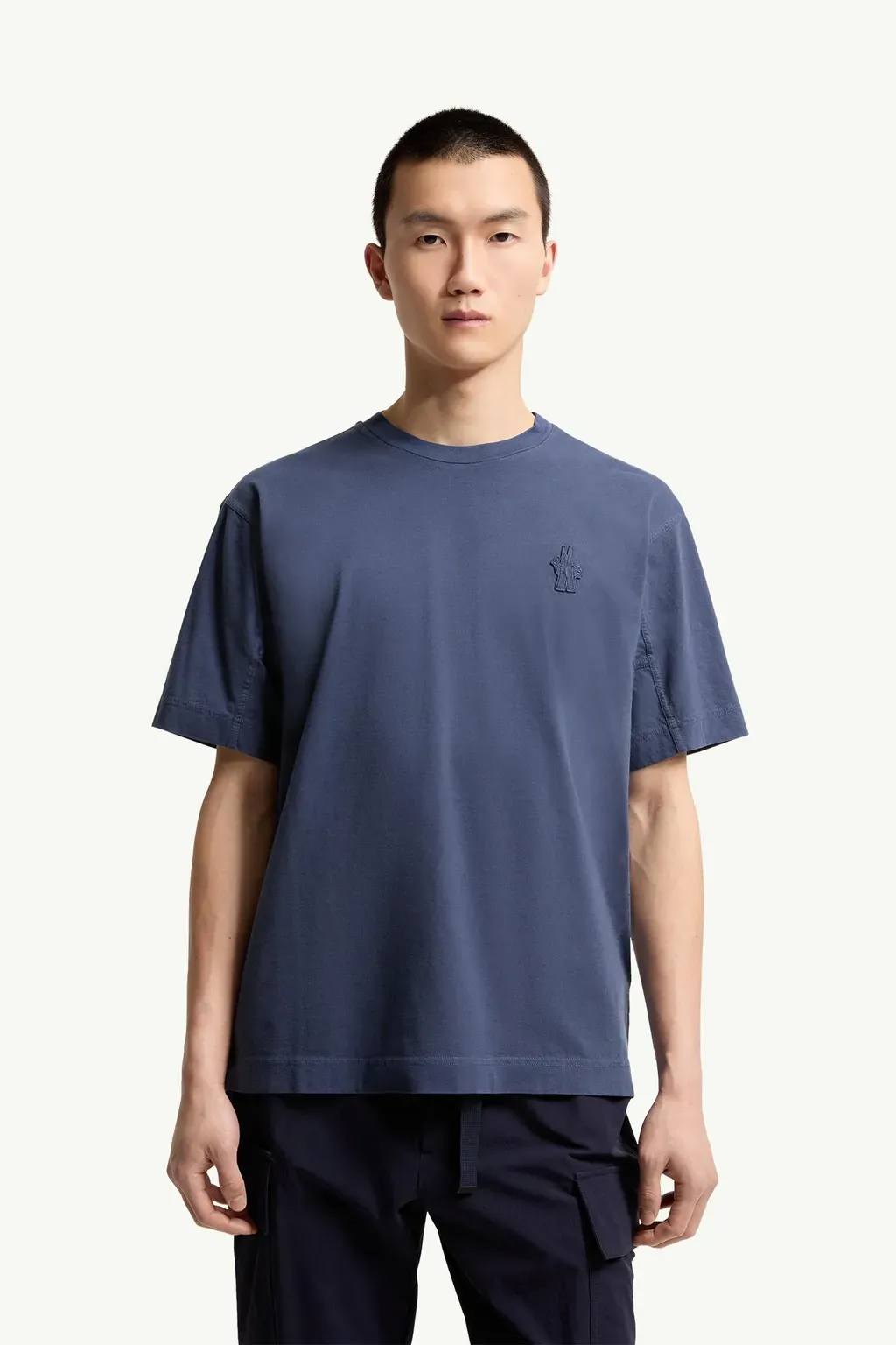 Logo Patch Cotton T-Shirt