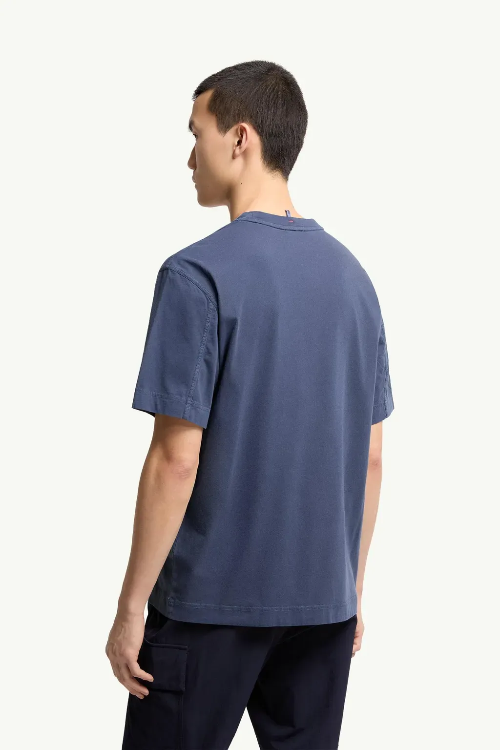 Logo Patch Cotton T-Shirt