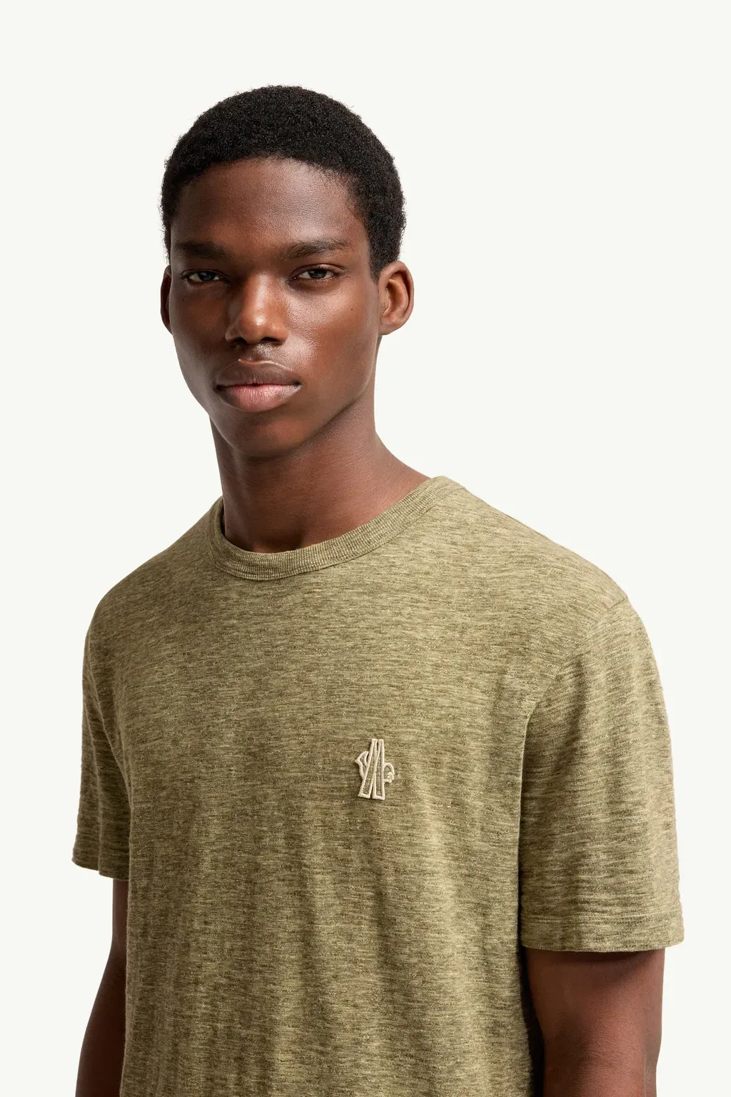Logo Patch Cotton T-Shirt