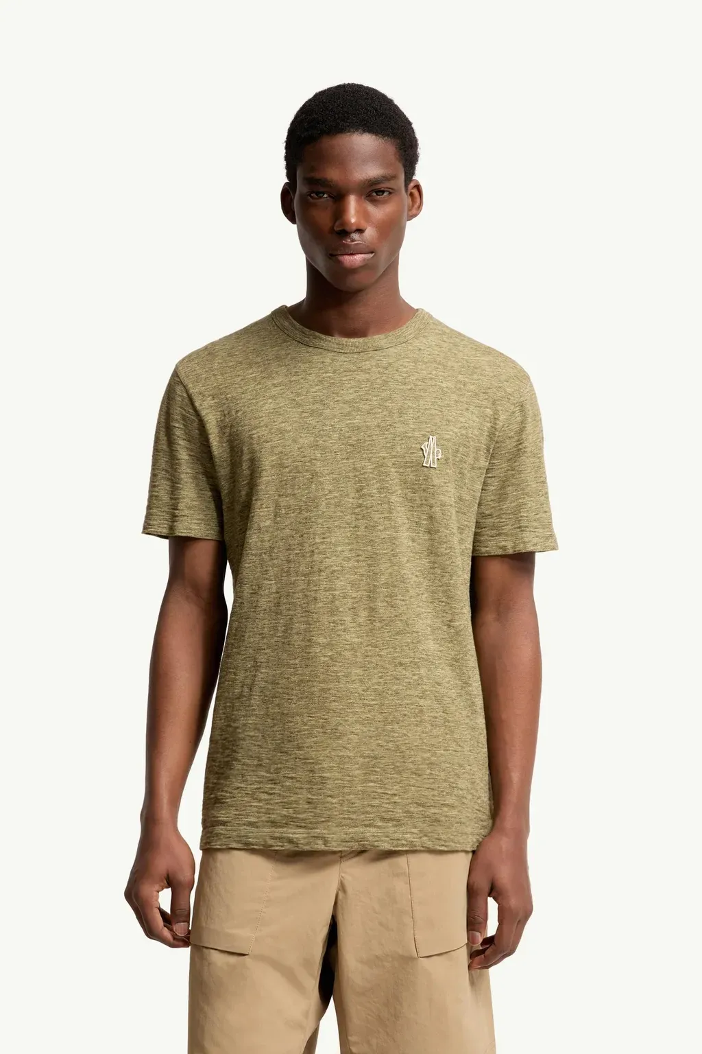 Logo Patch Cotton T-Shirt