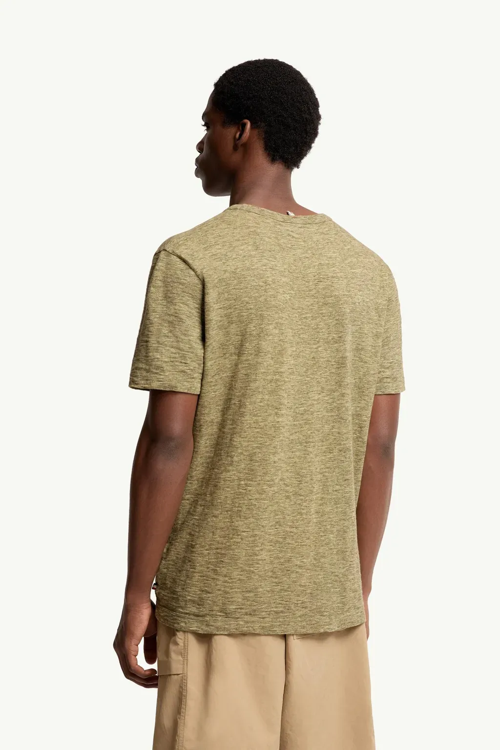 Logo Patch Cotton T-Shirt