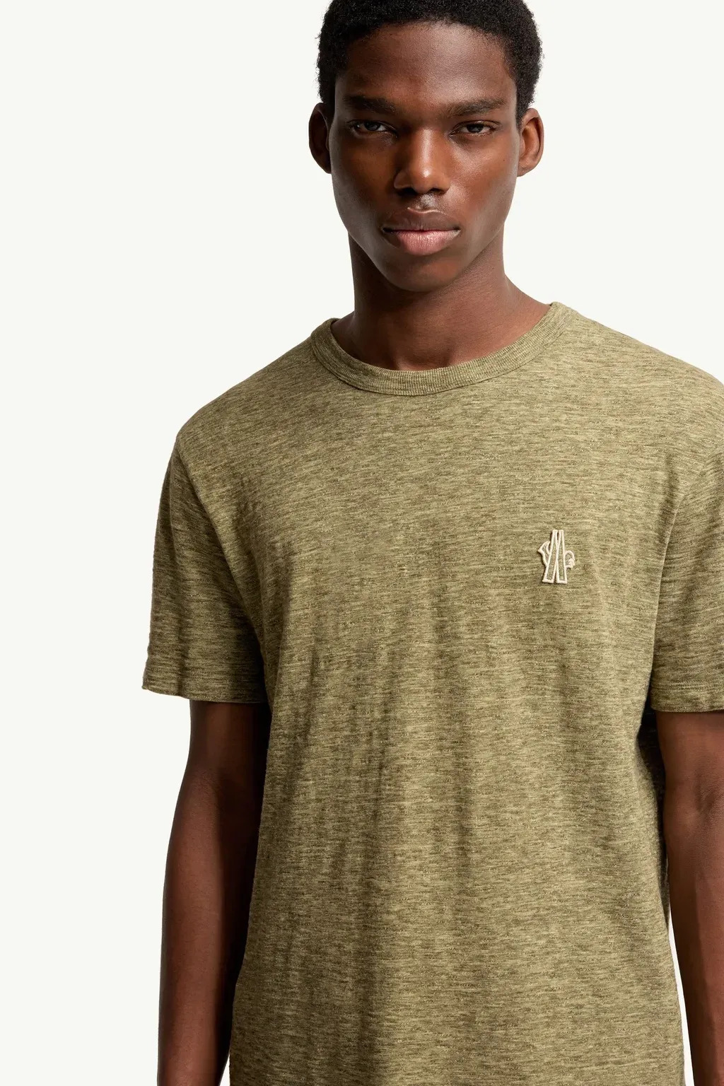 Logo Patch Cotton T-Shirt