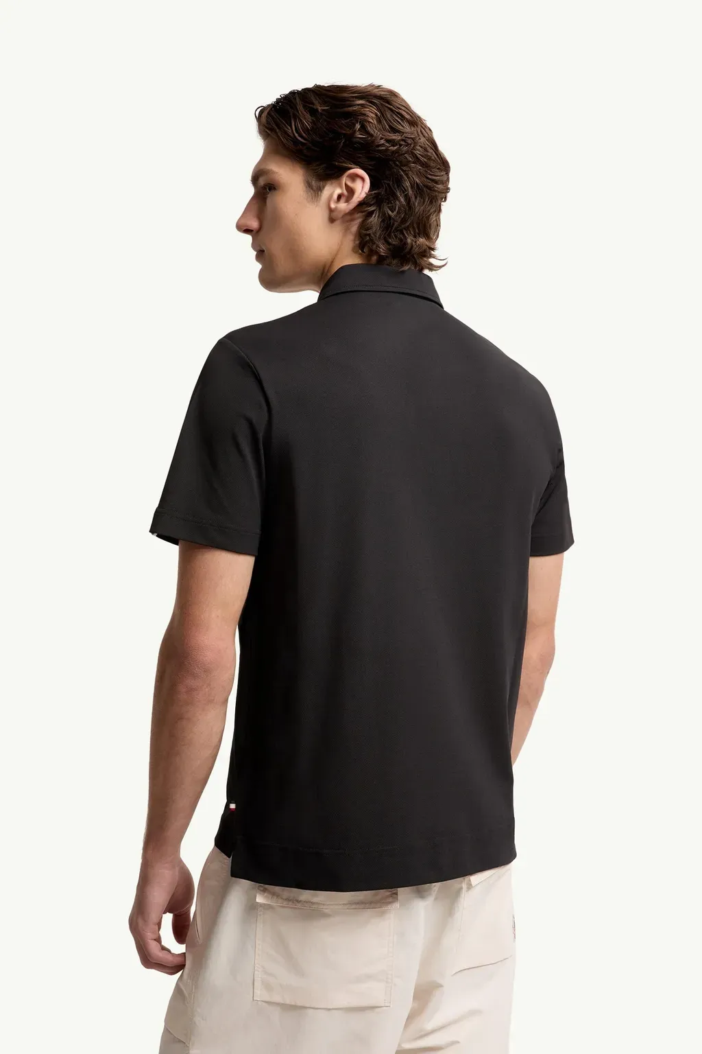 Logo Patch Polo Shirt