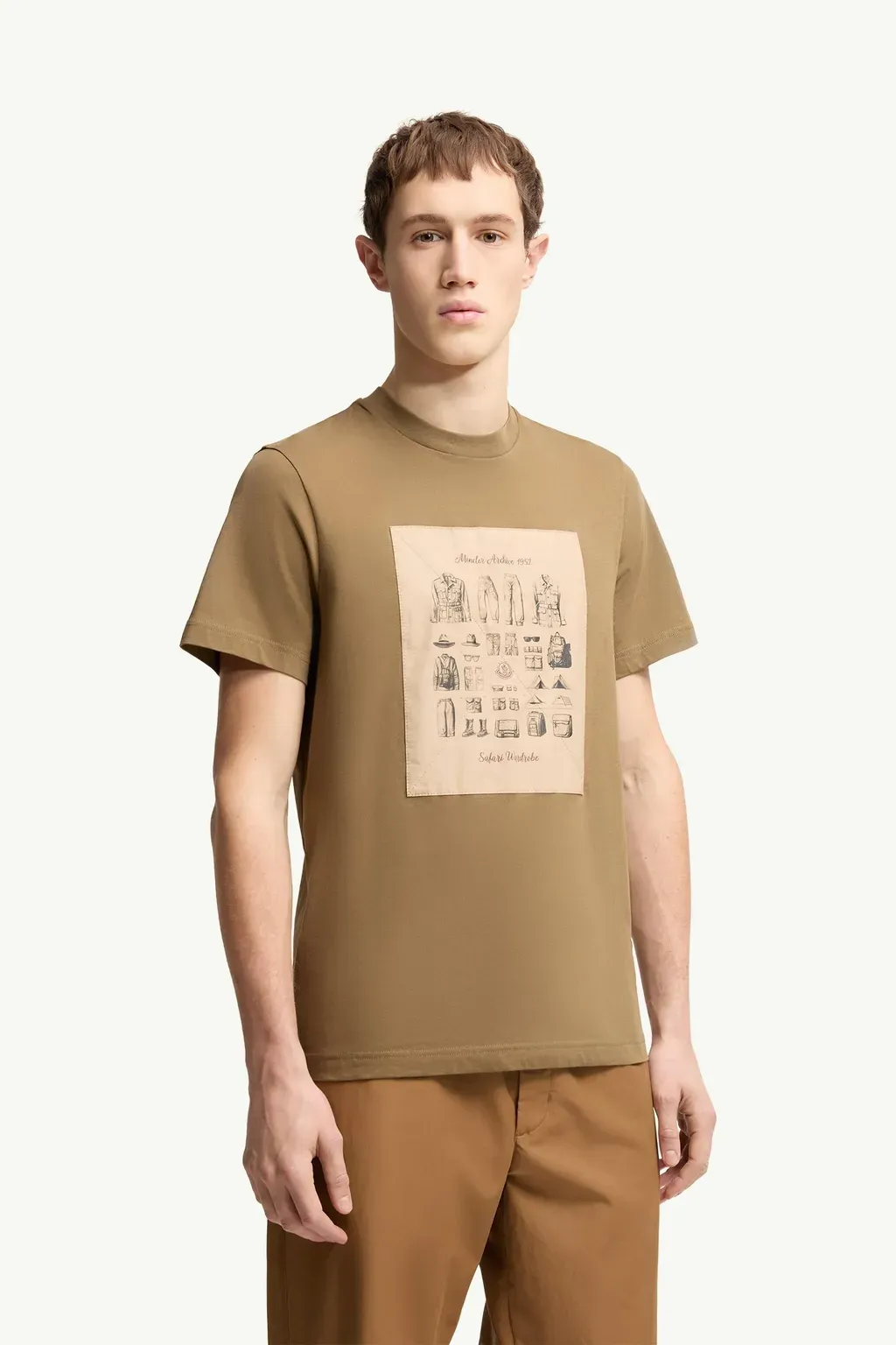 Safari Wardrobe Print Cotton T-Shirt