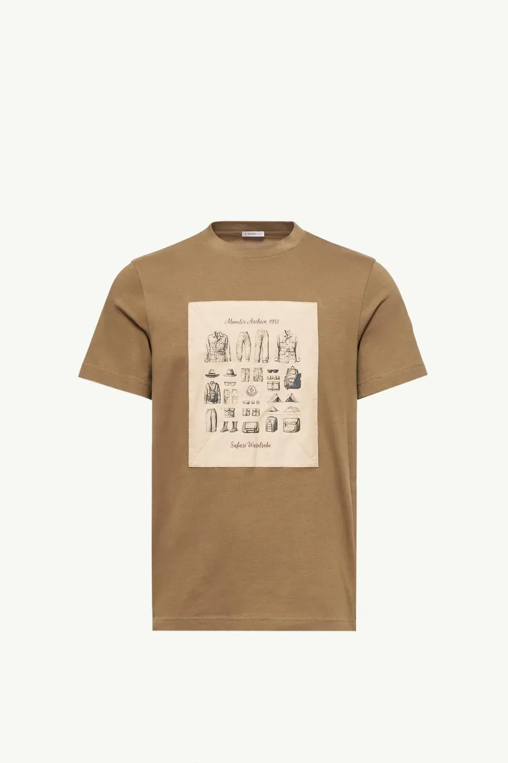 Safari Wardrobe Print Cotton T-Shirt