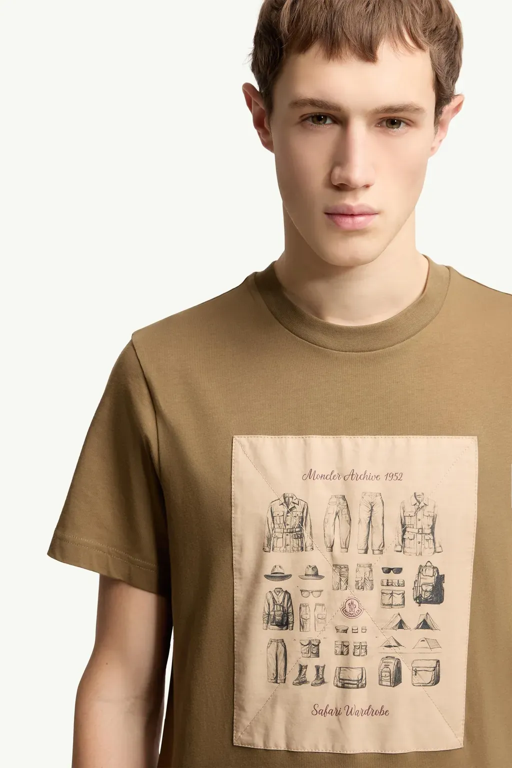 Safari Wardrobe Print Cotton T-Shirt