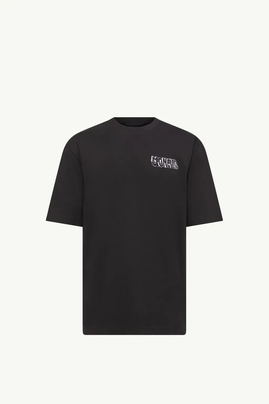 Sketch Embroidered Logo Cotton T-Shirt