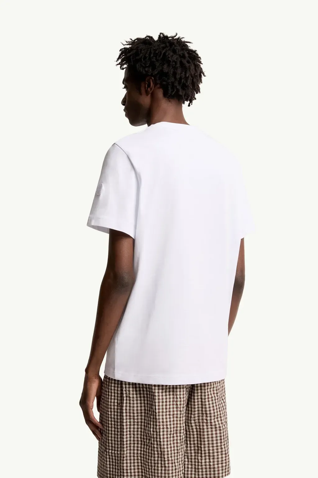 Sketch Embroidered Logo Cotton T-Shirt