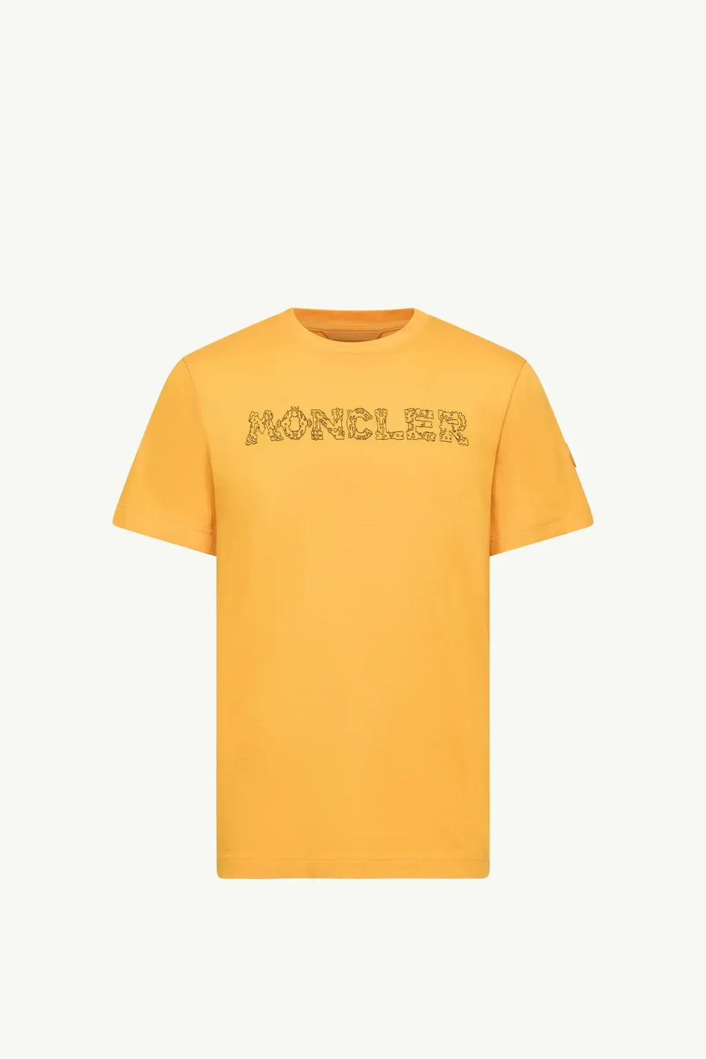 Space Embroidered Logo Cotton T-Shirt