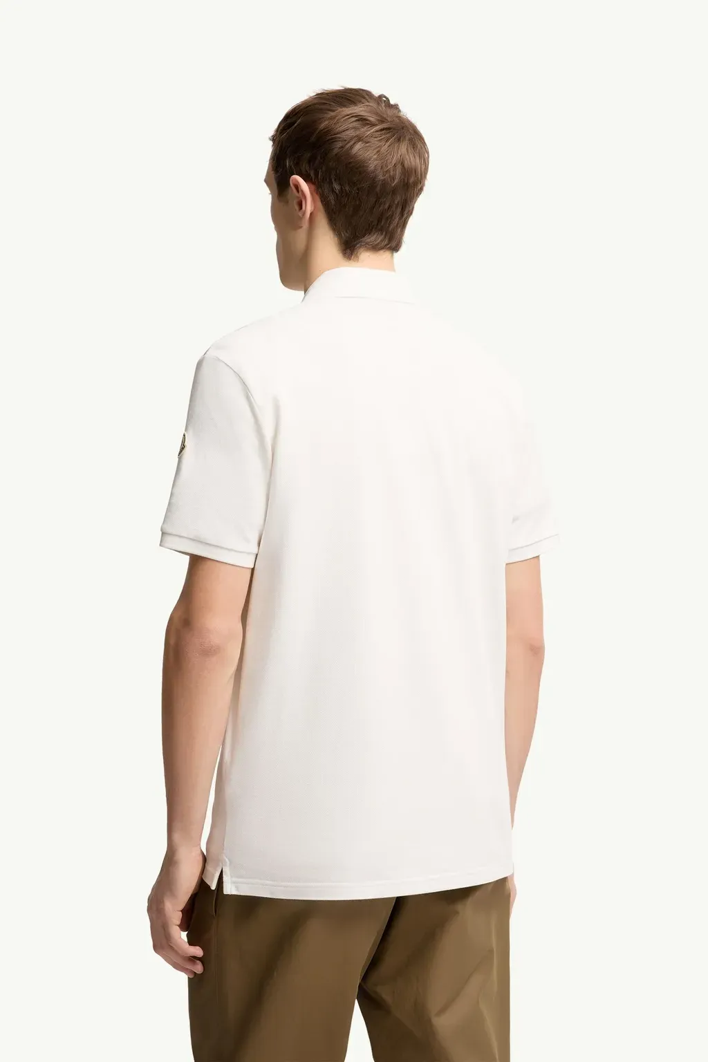 Tricolor-Trimmed Cotton Piquet Polo Shirt